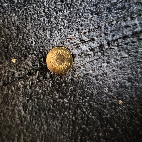 VTG DOONEY BOURKE Black/Brown Pebble Collection Drawstring Bucket Bag Leather - Picture 13 of 14